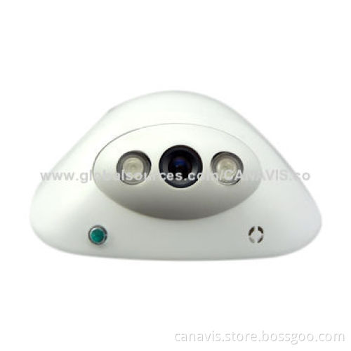 Alien-type Plastic Dome Camera, 700TVL Resolution with Super H.LED, 3.6mm Lens, OSD